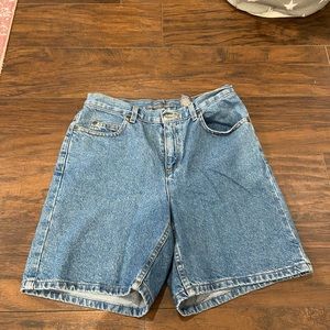 Vintage jean bermuda shorts